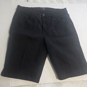 Curve Appeal Size 16W Women's Black Denim Shorts